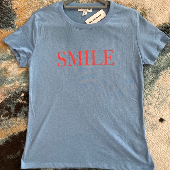 Sub_Urban Riot Tops - Sub Urban Riot SMILE T Shirt- New with Tags!